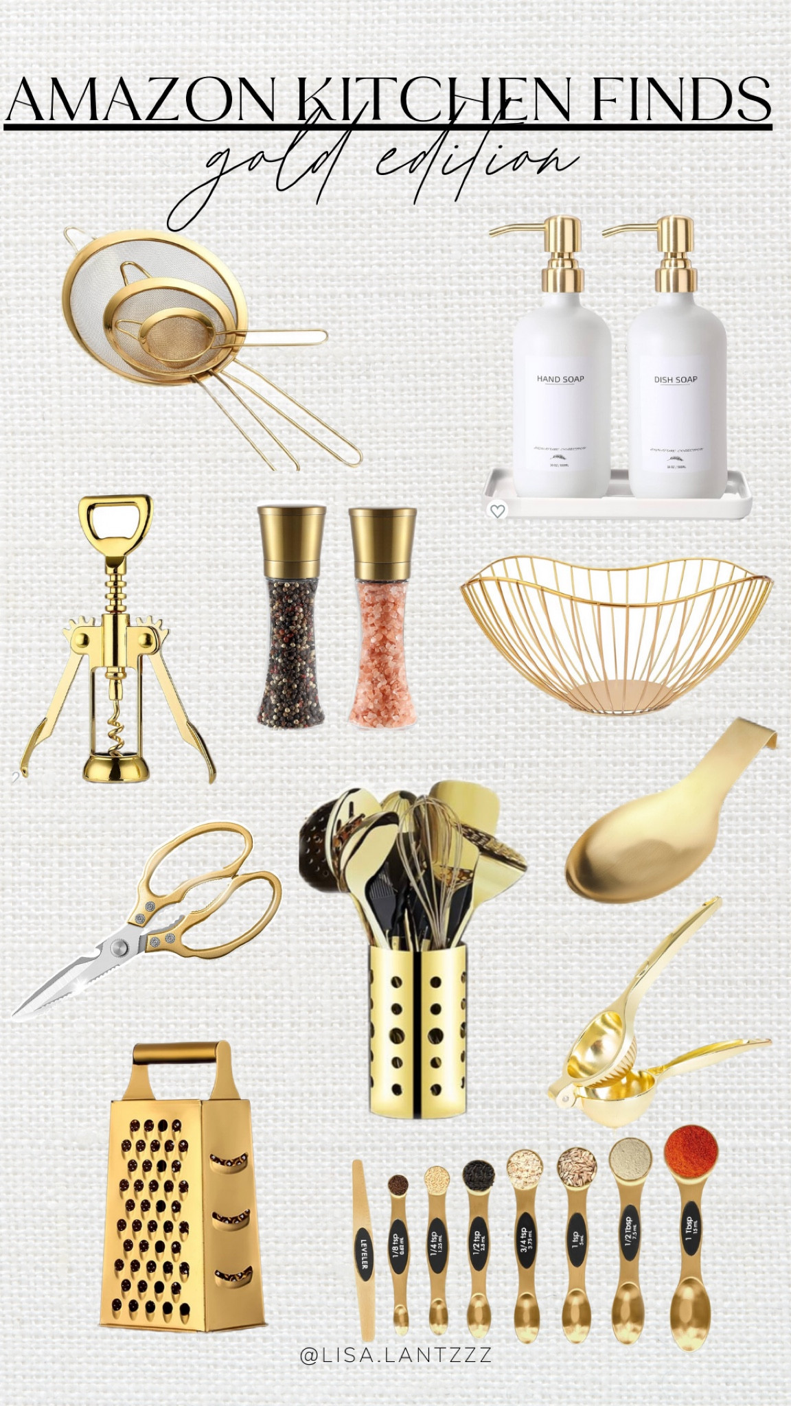 Amazon Kitchen Finds ✨GOLD✨ Edition

#LTKfindsunder100 #LTKhome #LTKsalealert