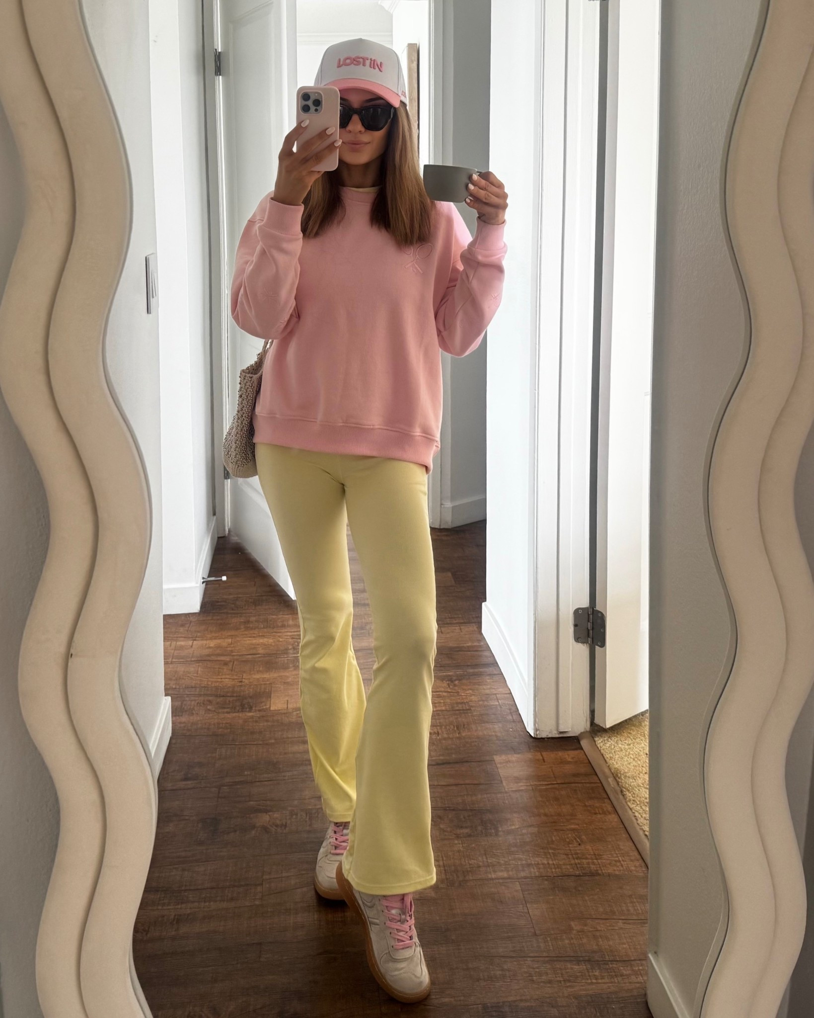 Pink and yellow casual look - Amazon finds! 

#LTKFindsUnder100 #LTKActive