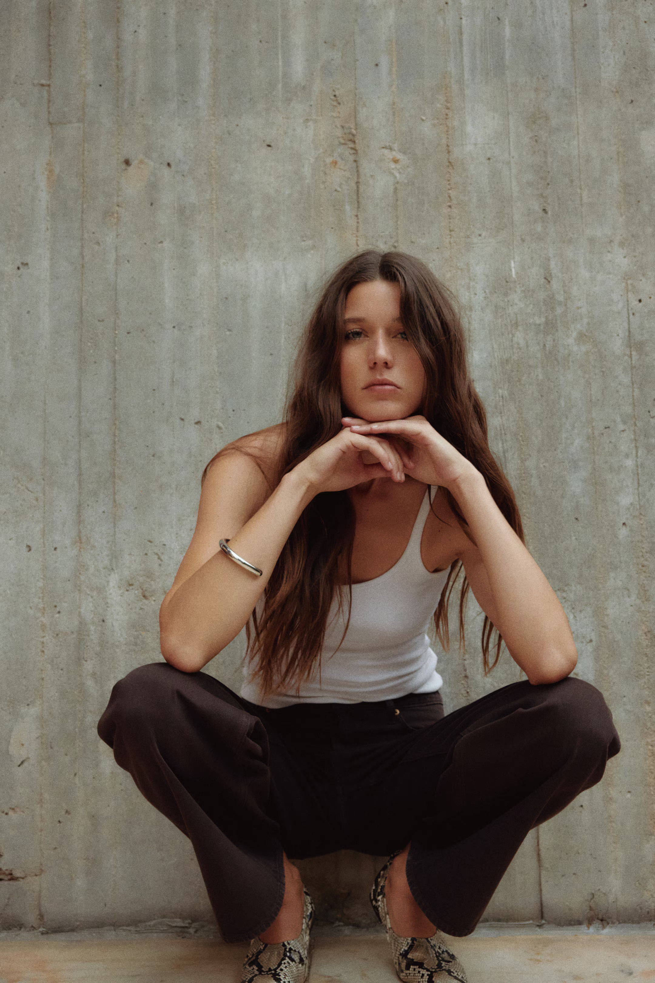 Wide Regular Jeans - Dark brown - Ladies | H&M GB | H&M (UK, MY, IN, SG, PH, TW, HK)