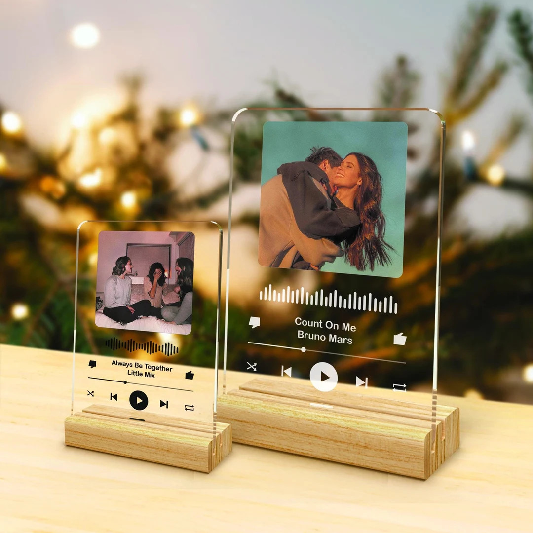 Custom Acrylic Music Plaque Song Plaque Personalized Album Cover Music Plaque Anniversary Gifts f... | Etsy (US)