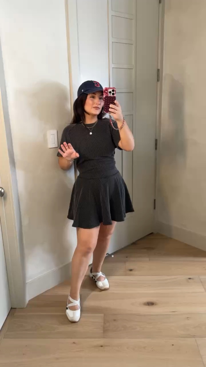 Two piece set! Oversized tee and skirt with lined shorts! 

Set size small
5’0” 140lbs 
Petite friendly

#LTKootd #LTKmomlife #LTKPetite