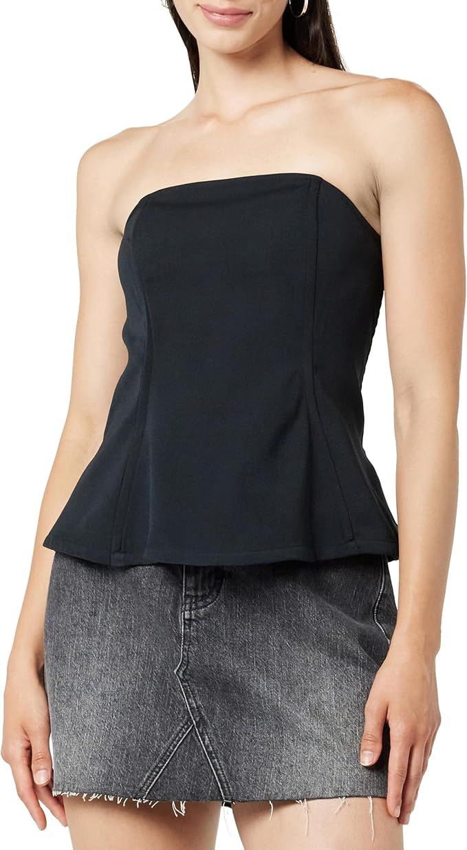 The Drop Women's Alejandra Strapless Corset Top | Amazon (US)