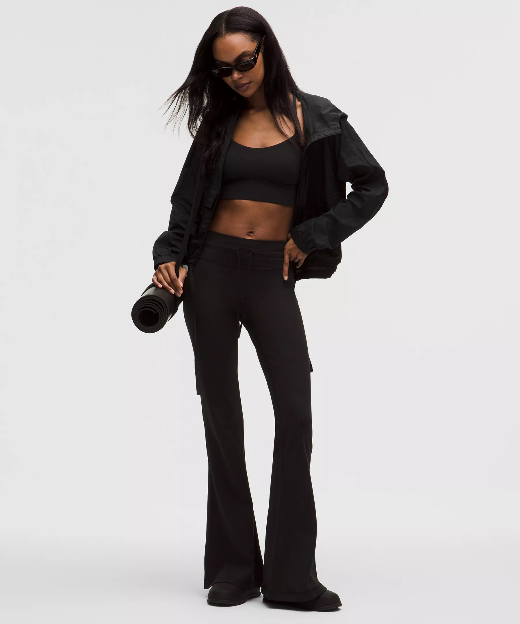 Groove High-Rise Ribbed Wide-Flare Pant | Lululemon (US)