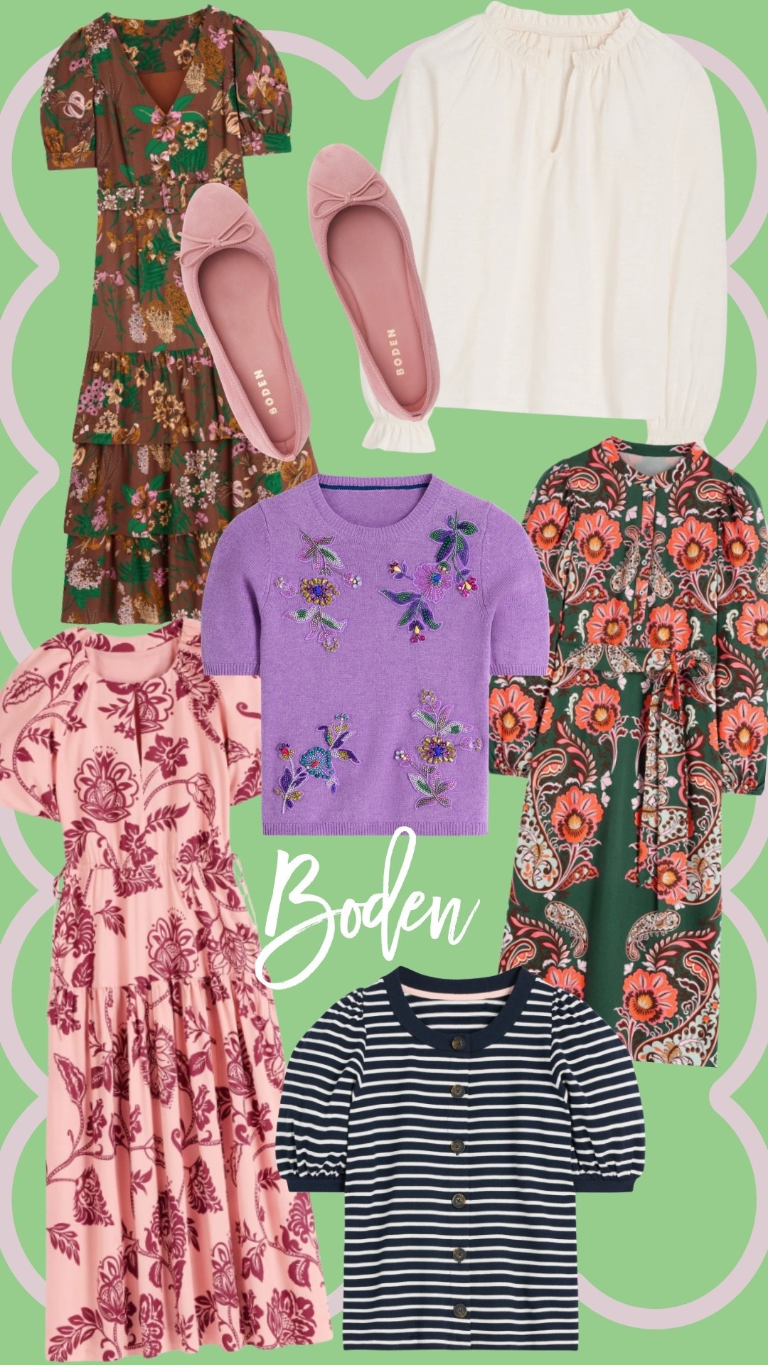 Oh Boden you are too good!! I have this green belted dress (size 2) and it’s absolutely stunning! ￼

*code WXNW for 10% off new styles at Boden

#LTKdayinmylife #LTKSeasonal #LTKOver40