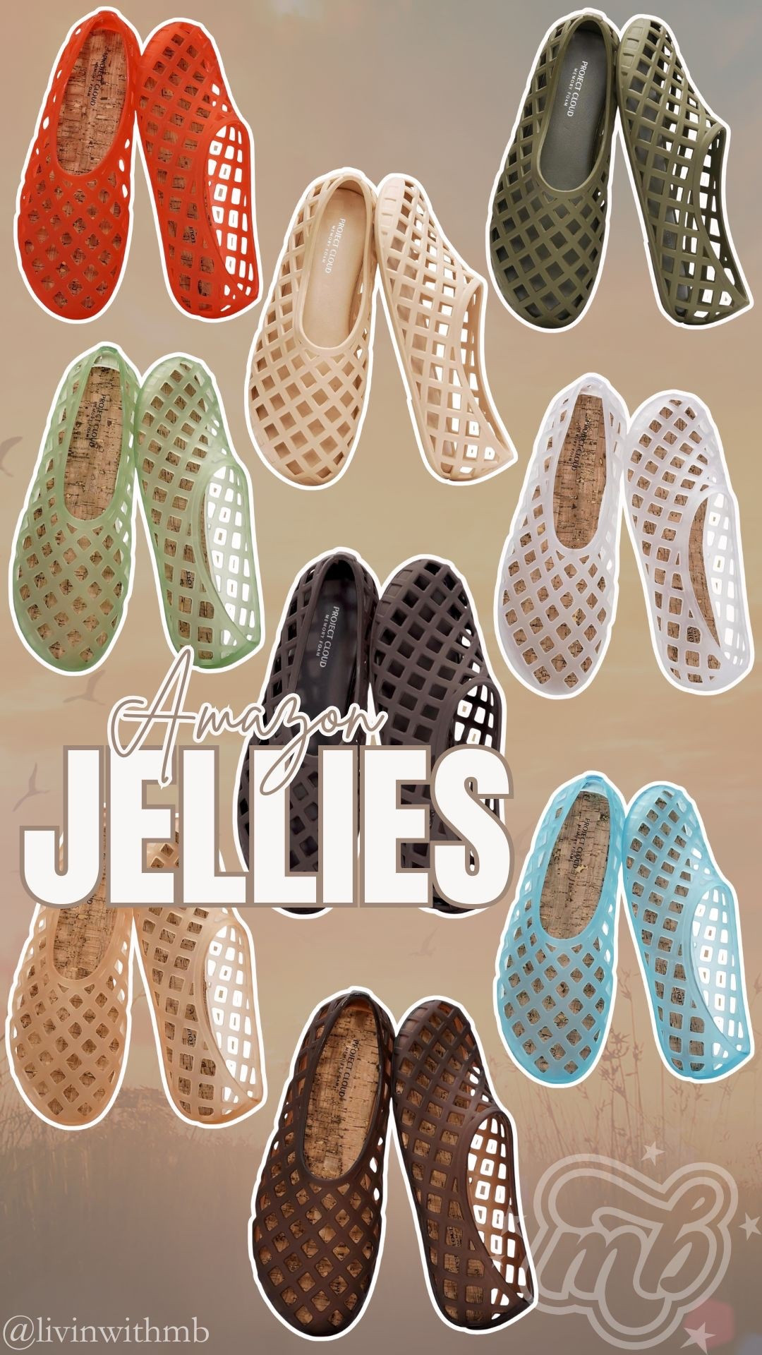 These jellies from Project Cloud on Amazon are SO GOOD! Lightweight, flexible, water-resistant, and come in so many colors! Under $40!

#LTKSaleAlert #LTKSeasonal #LTKFestival