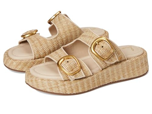 Sam Edelman Women's Nerissa Slide Sandal, Dark Natural, 6 | Amazon (US)
