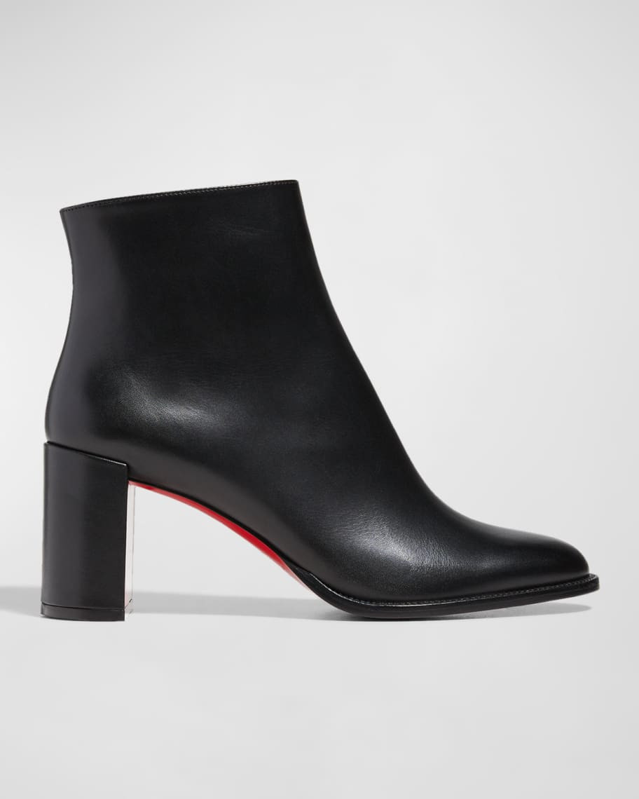 Christian Louboutin Adoxa Zip Ankle Booties | Neiman Marcus