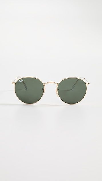 RB3447 Phantos Round Sunglasses | Shopbop