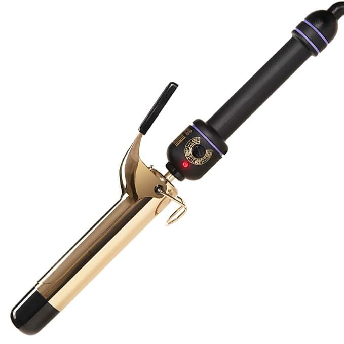 Hot Tools Signature Series Gold Curling Iron/Wand, 1.25 Inch | Amazon (US)