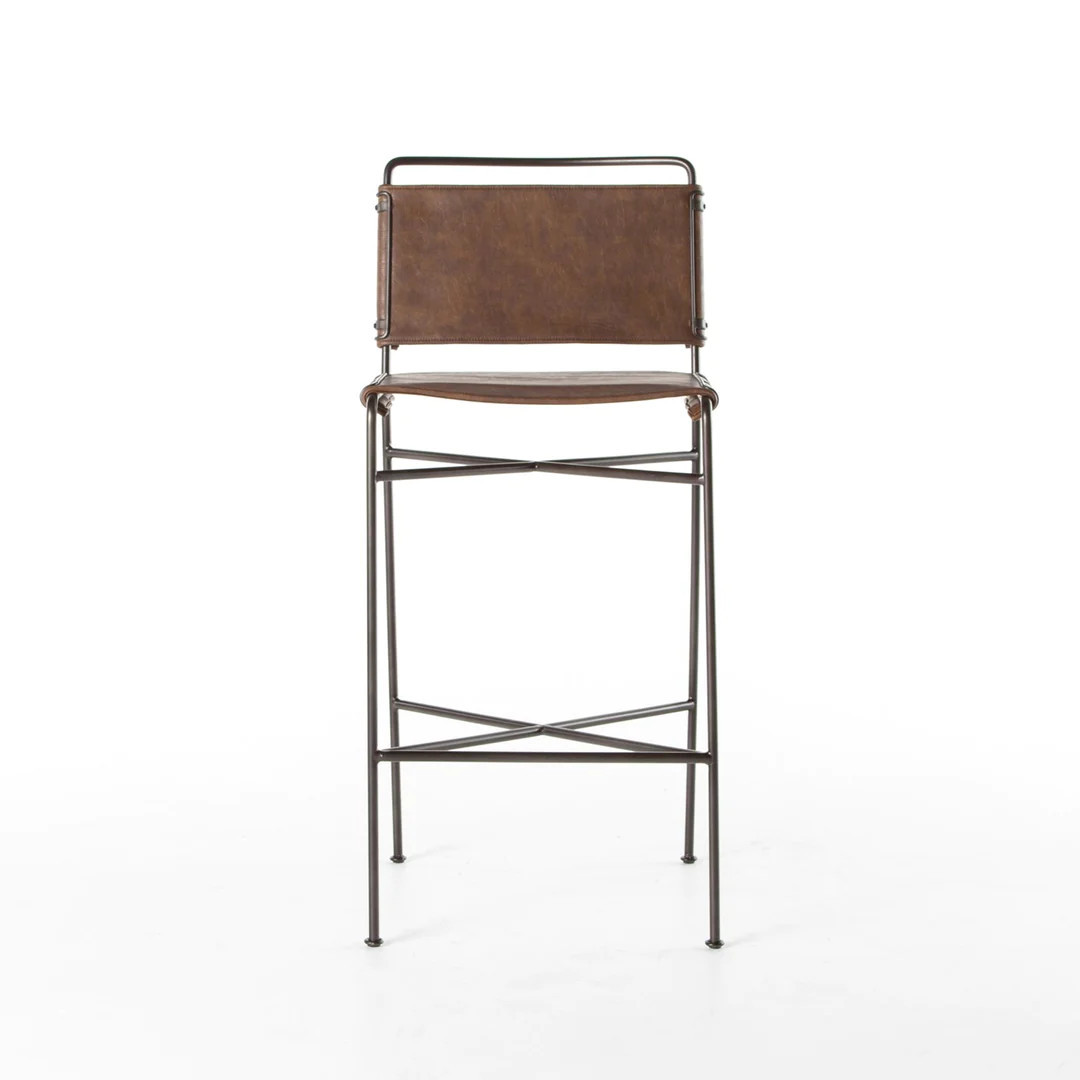 Wharton Bar Stool in Various Colors | Burke Decor