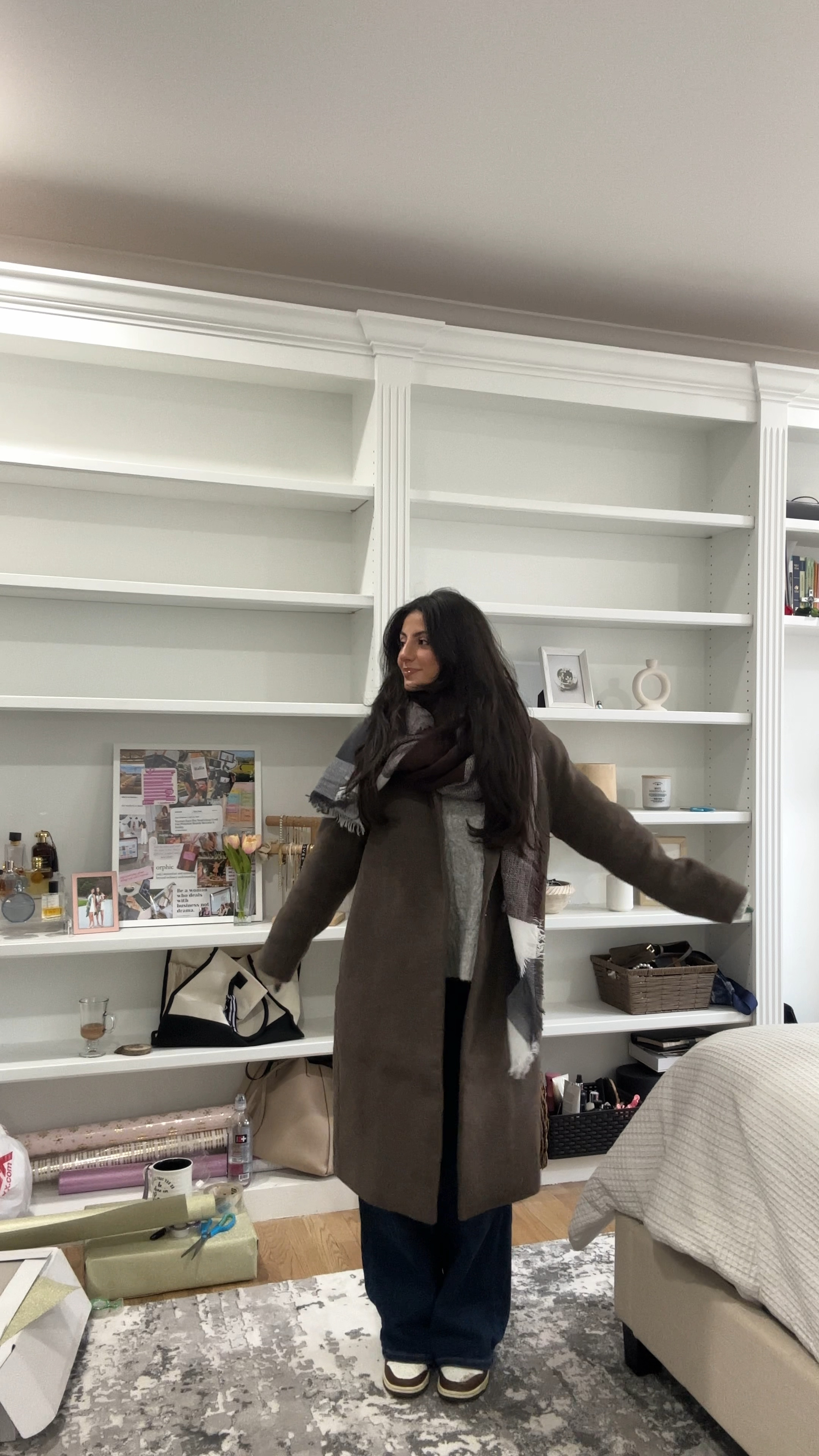 everyone needs a brown trench coat.🤎🤎🧦🧦

#LTKGiftGuide #LTKWorkwear #LTKHoliday