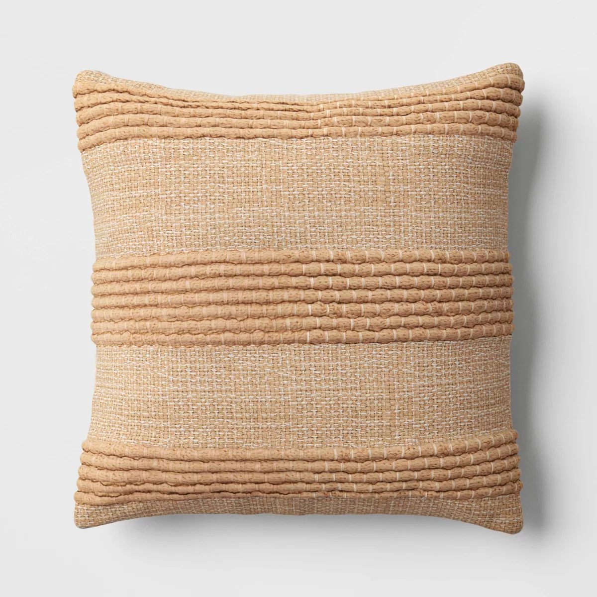 Textural Woven Square Throw Pillow - Threshold™ | Target