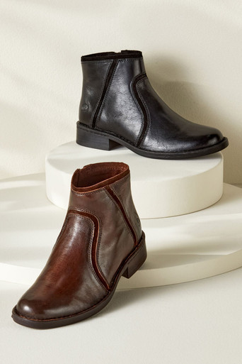 Born Cincy Leather Booties | Soft Surroundings