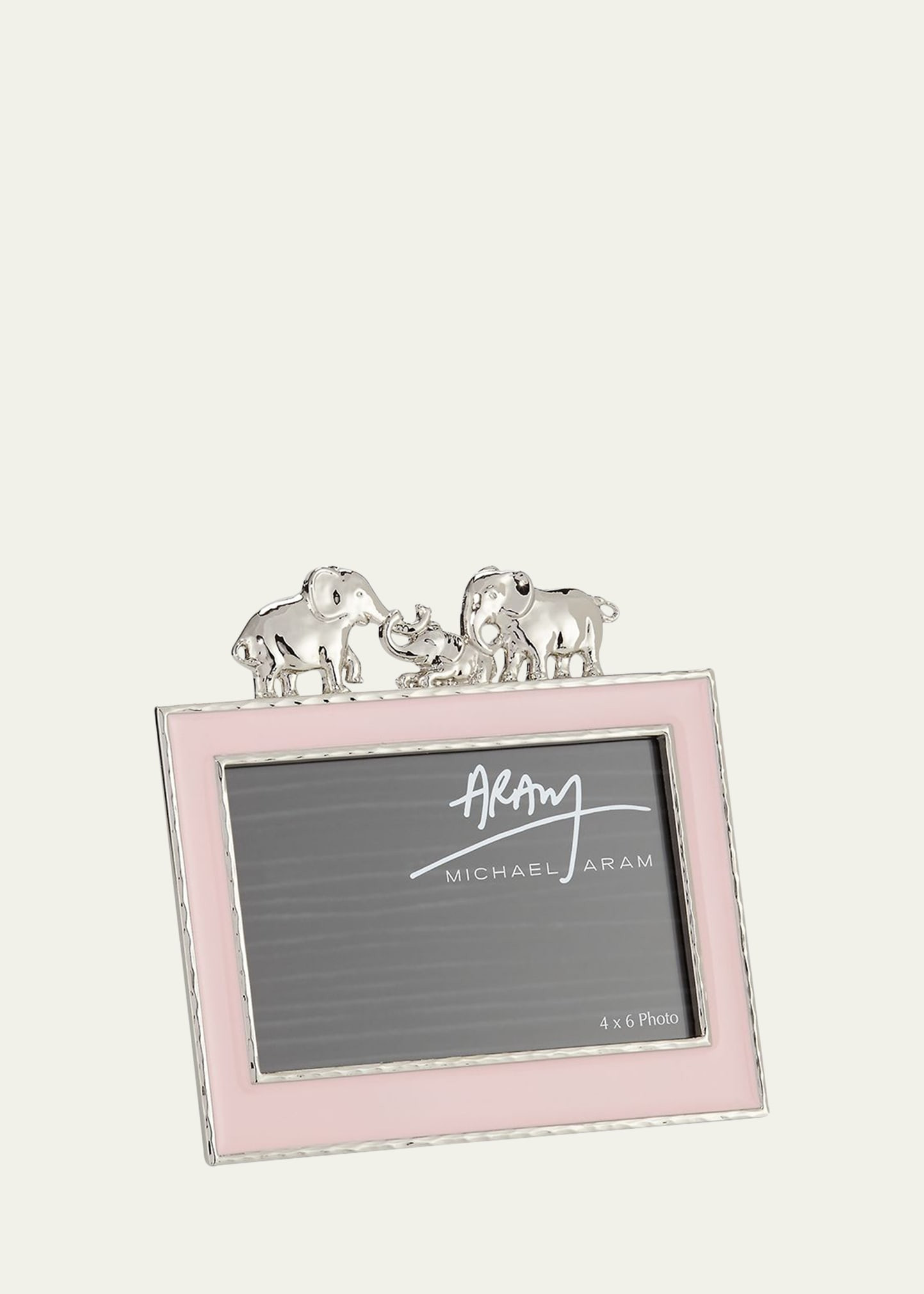 Girls' Elephant 4" x 6" Picture Frame, Pink | Bergdorf Goodman