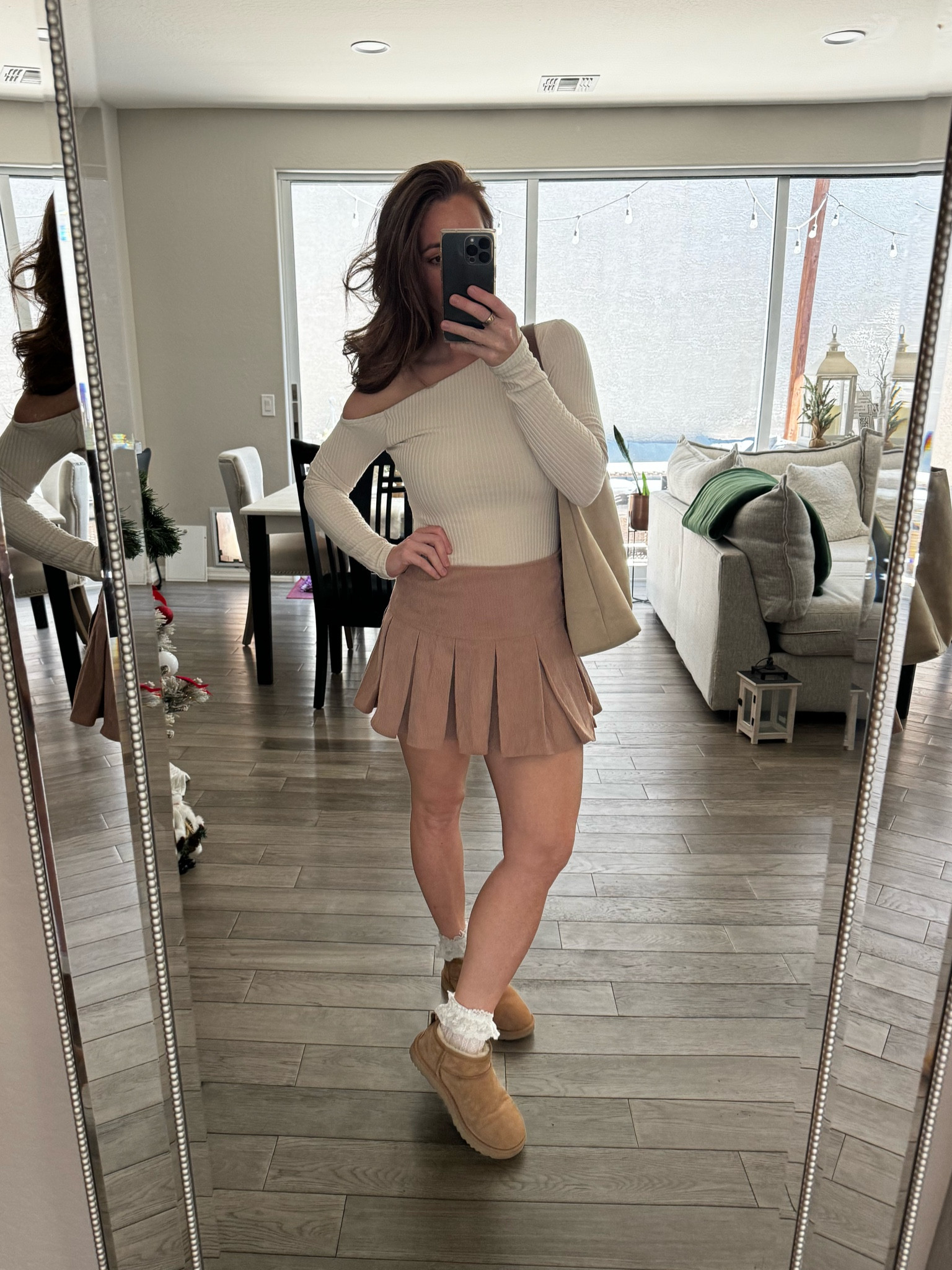 Skirt and sweater season

#LTKSeasonal