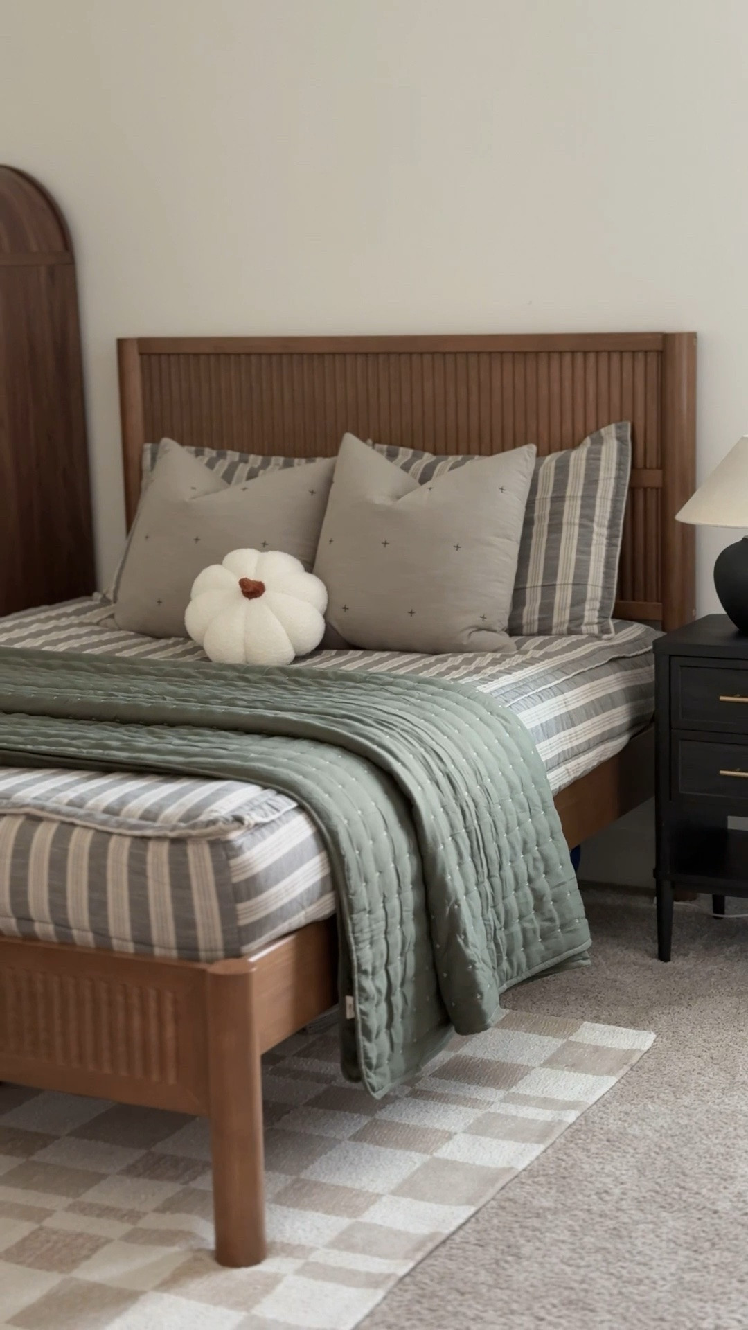 Starting to add a simple touch of fall to home 🍂 This Plank + Beam bed is the perfect base for switching things up with the seasons!

#LTKSeasonal #LTKHome #LTKKids
