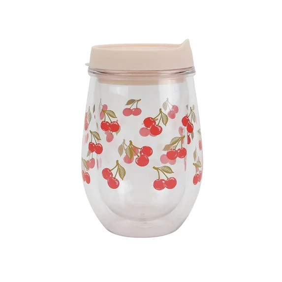 Just Feed Me by Jessie James Decker 12oz Printed Tumbler, Cherry | Walmart (US)