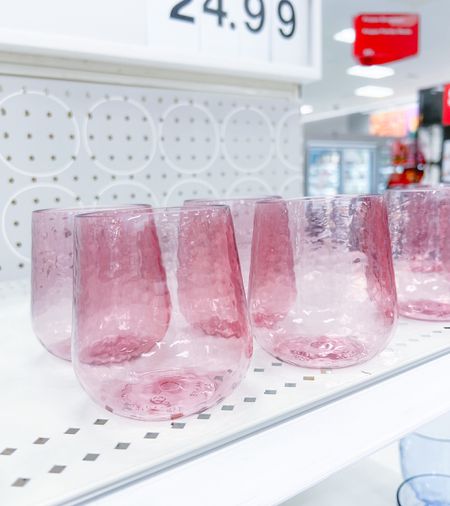 Threshold Target Drinkware Wine Pink Glasses #drinkware #wineglasses #targethome #targetdeaks #histingideas #wineglasses 

#LTKparties #LTKstyletip #LTKfindsunder50