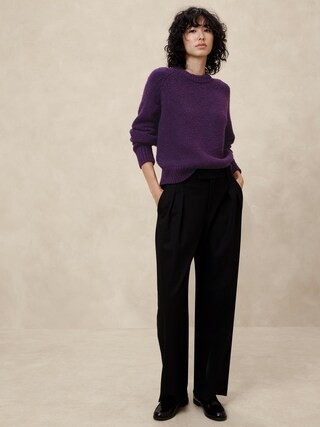 Boucle Pullover Sweater | Banana Republic Factory