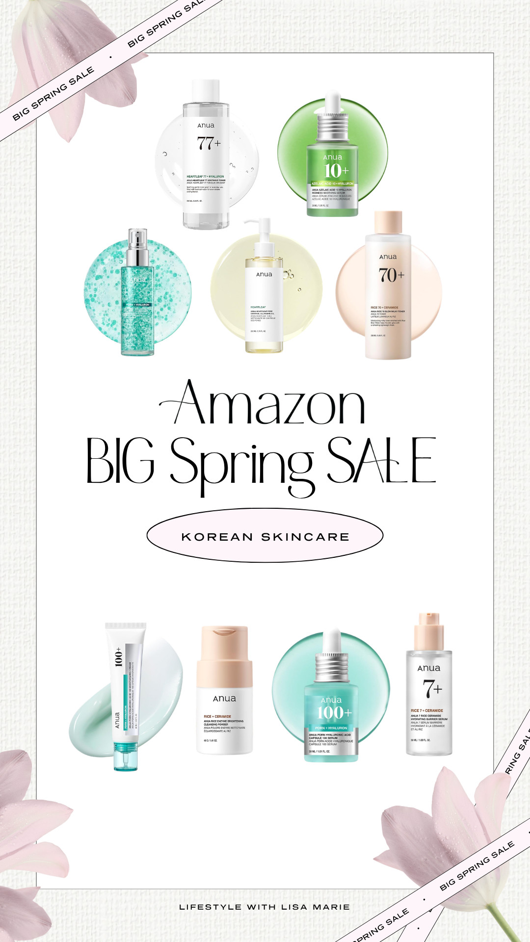  
Amazon big spring sale. Korean beauty, skincare and cosmetics. Anti-aging and self-care. Wrinkle prevention and repair. Korean serums and lotions. 
 

#LTKBeauty #LTKSaleAlert #LTKselfcare