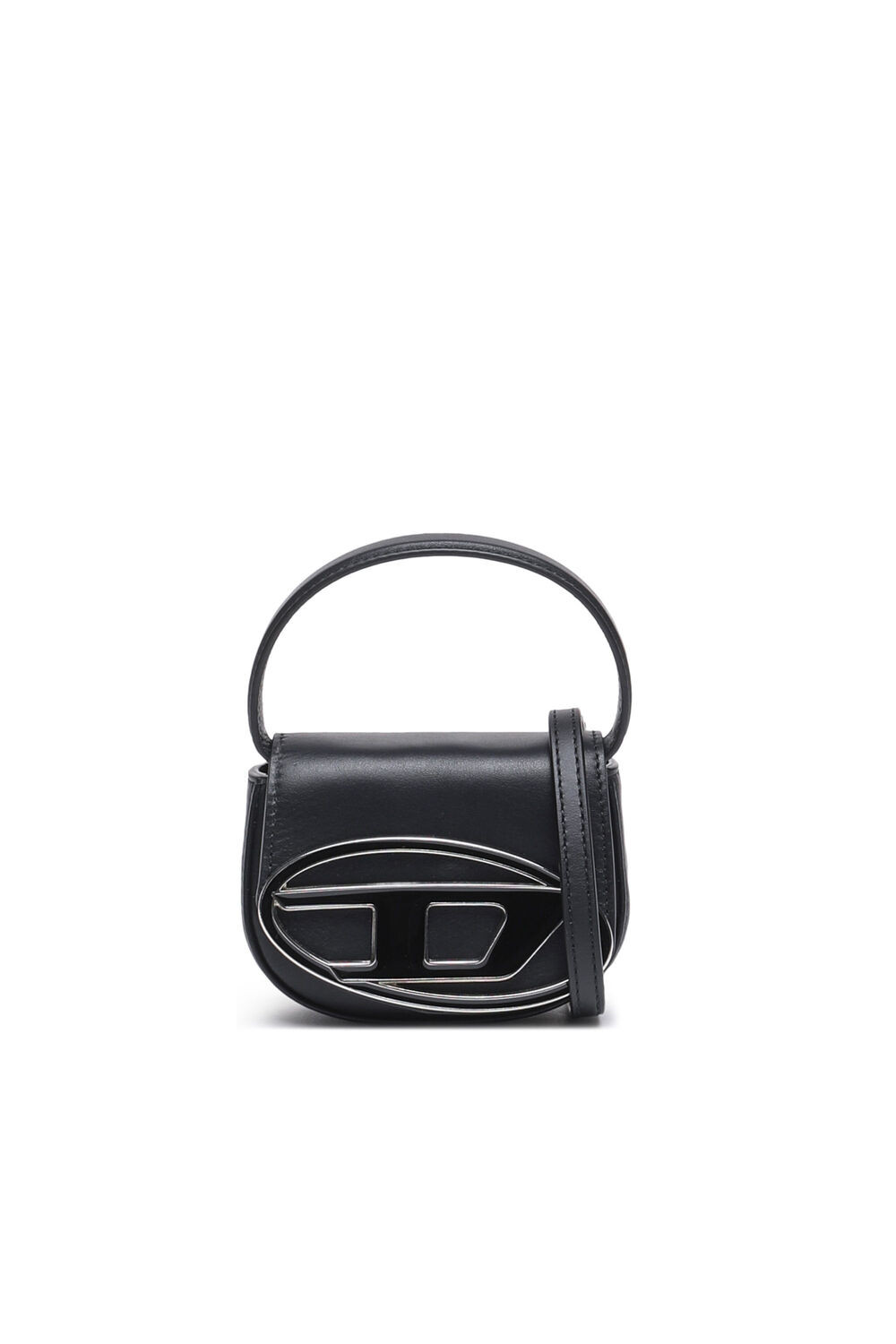 1DR XS-Iconic mini bag with D logo plaque | Diesel US