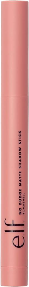 e.l.f. No Budge Matte Shadow Stick, One-Swipe Cream Eyeshadow Stick, Long-Wear & Crease Resistant... | Amazon (US)