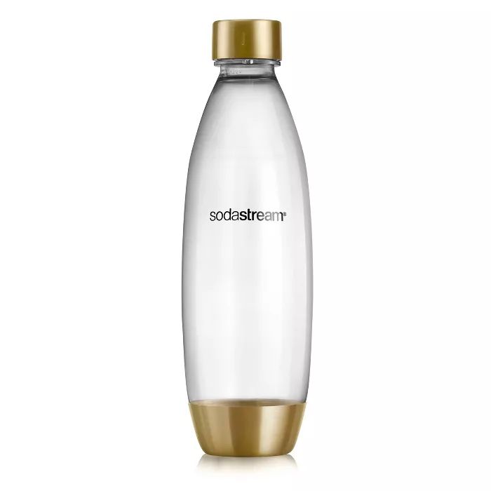 SodaStream 1L Slim Limited Edition Gold Carbonating Bottle | Target