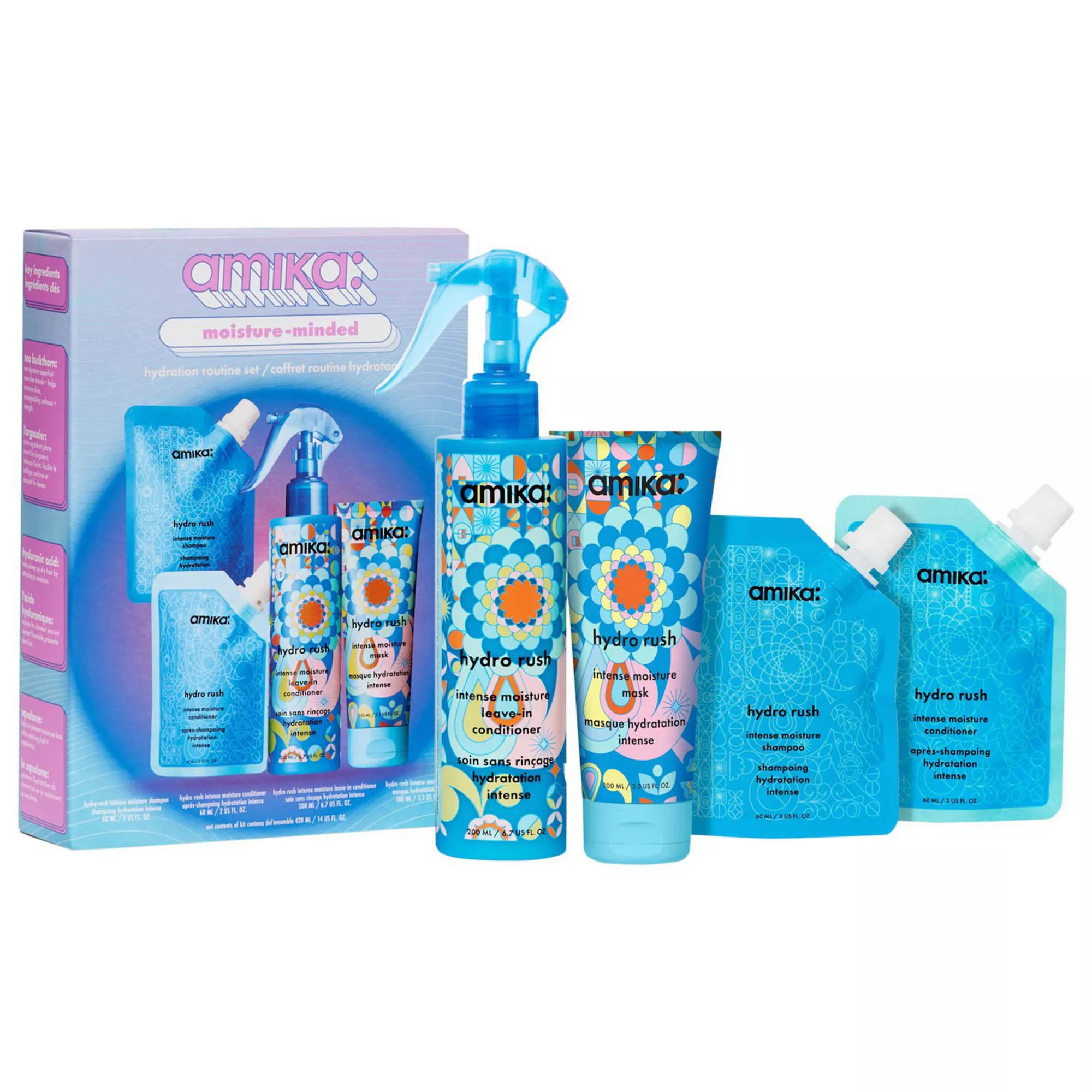 amika Moisture-Minded Hydration Routine Hair Gift Set | Kohl's