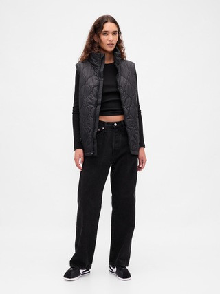 Recycled Lightweight Quilted Puffer Vest | Gap (US)