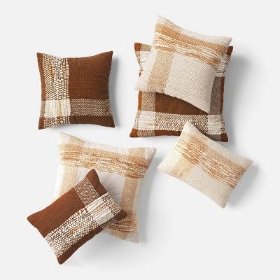 Woven Plaid Throw Pillow - Threshold™ | Target