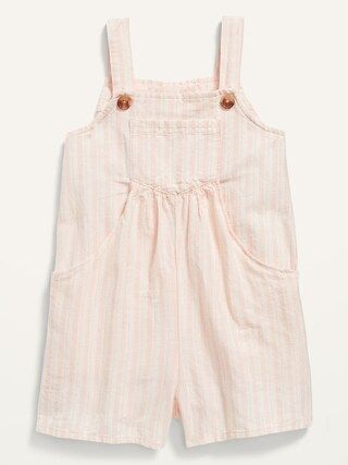 Sleeveless Utility-Pocket Romper for Toddler Girls | Old Navy (US)