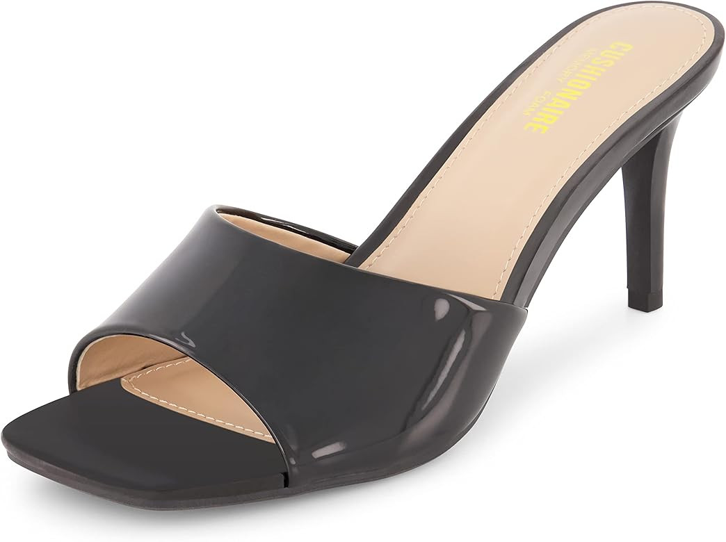 CUSHIONAIRE Women's Evie one band dress sandal +Memory Foam Insoles | Amazon (US)