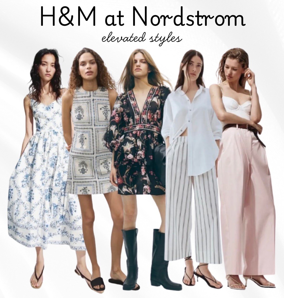 H&M at Nordstrom

LTKsalealert / ltkplussize / LTkmidsize / plus size fashion / midsize fashion / plus size fashion 2026 / H&M / Nordstrom / summer dress / summer dresses / elevated / enacted styles / pink trousers / striped pants / midi dress / mini dress / summer outfits / spring outfits / spring outfit / summer outfit / floral dress / blue and white fashion / blue and white dress / coastal / coastal fashion / summer fashion

#LTKootd #LTKgrwm #LTKSeasonal