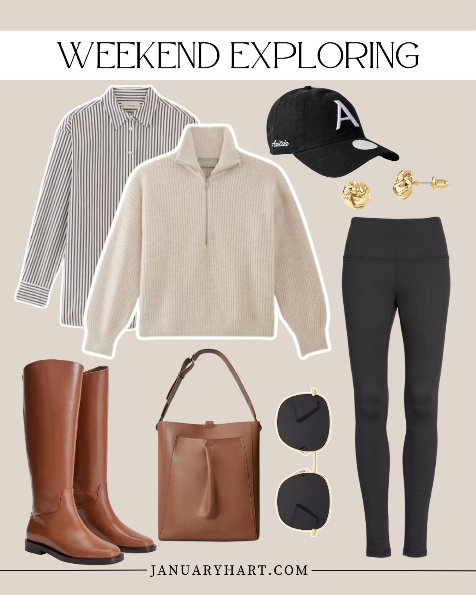 The November Look Book 🍁

Fall Outfit Ideas, fall outfits with leggings, black leggings outfits, tall boots

#LTKFindsUnder100 #LTKOver40 #LTKStyleTip