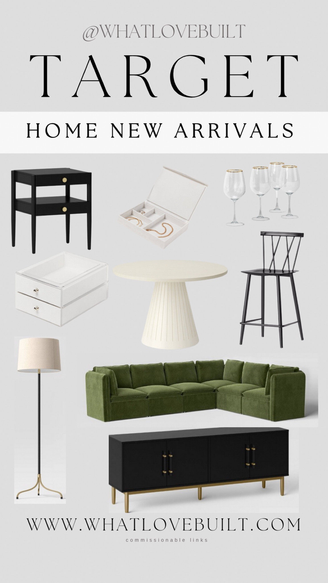 Target Home New Arrivals

#home #furniture #livingroom #kitchen #diningroom #bedroom #homedesign #homedecor #lamp #closet #jewelryorganization #sofa #couch #sectional #entertainmentcenter #tvstand

#LTKhome #LTKstyletip