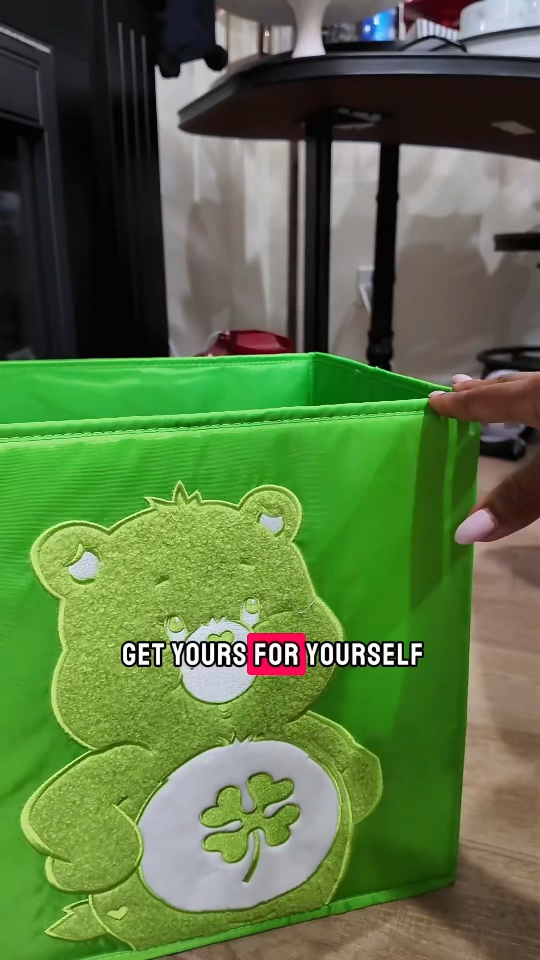 Care Bears storage cube for home organization 🧸

Cute collapsible bin perfect for toys, clothes, and everyday clutter. Fits cube shelves and folds flat when not in use. @QVC 

#LTKHome #LTKmomlife #LTKMothersDay