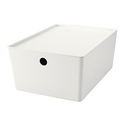 KUGGIS Box with lid - IKEA | IKEA (DE)