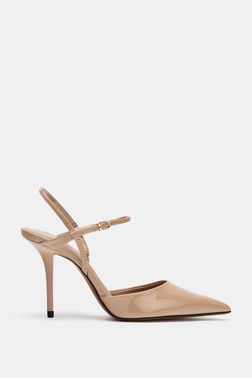 PATENT SLINGBACK HEELS | Zara US