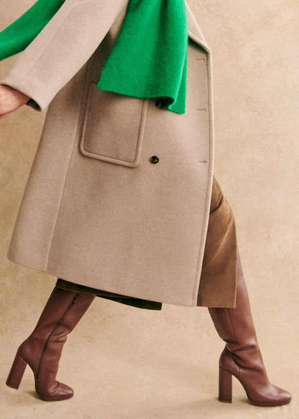 Apolline Thigh High Boots | Sezane Paris - US