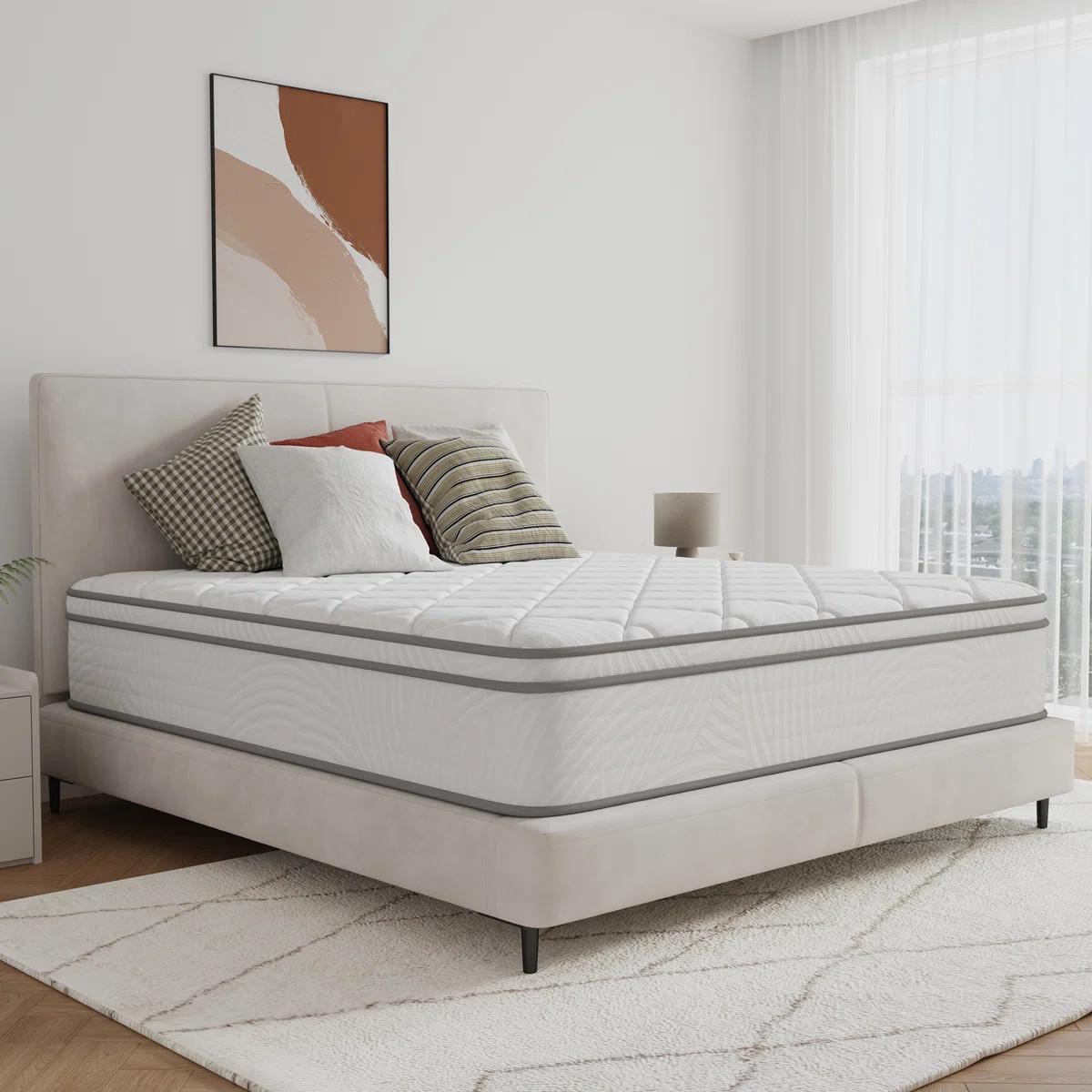 14" Soft-Medium Hybrid Mattress | Wayfair North America