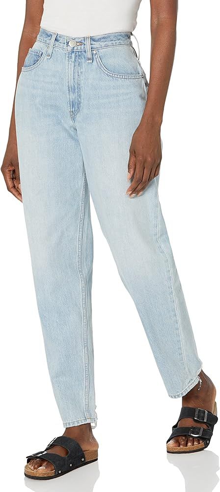 HUDSON Women's James High Rise Tapered, Straight Jean | Amazon (US)