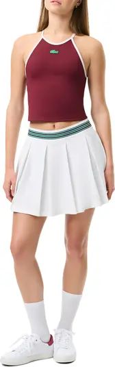 Lacoste Performance Pleated Piqué Tennis Skort | Nordstrom | Nordstrom