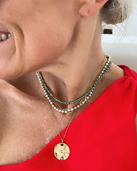 Requests for my necklace stack

I have fallen in love with this brand! They are vermeil and can be worn in shower, pool, ocean….love that!!! 

Amddd they’ve given me a promo code!! 

CINDY20
Narrative jewelry 

#LTKOver40 #LTKTravel #LTKParties