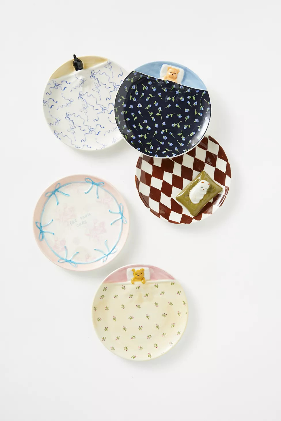 Lana Patterned Dessert Plate | Urban Outfitters (US and RoW)