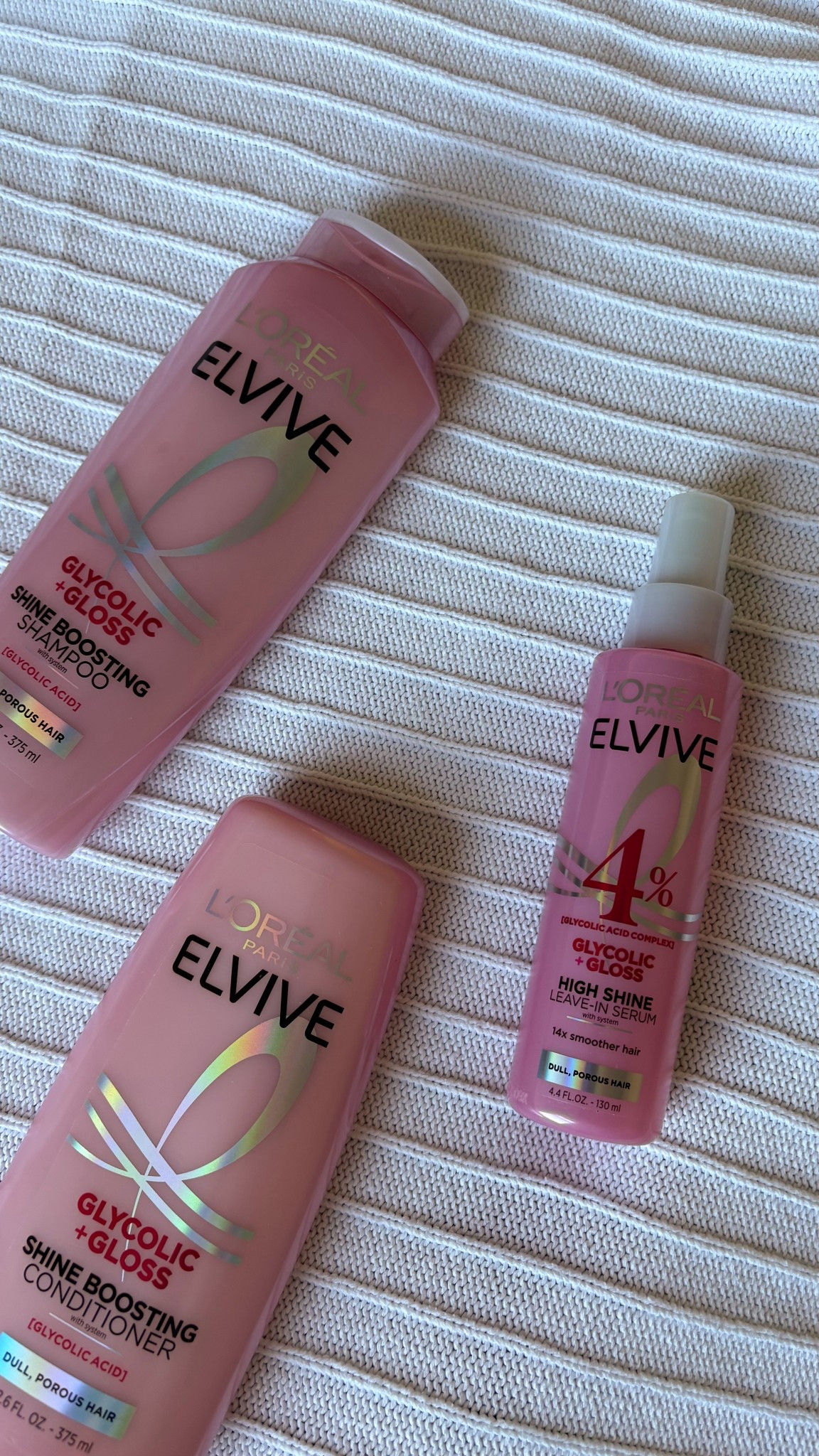 Loreal elvive shine boosting shampoo and conditioner 



#LTKBeauty #LTKValentine #LTKselfcare