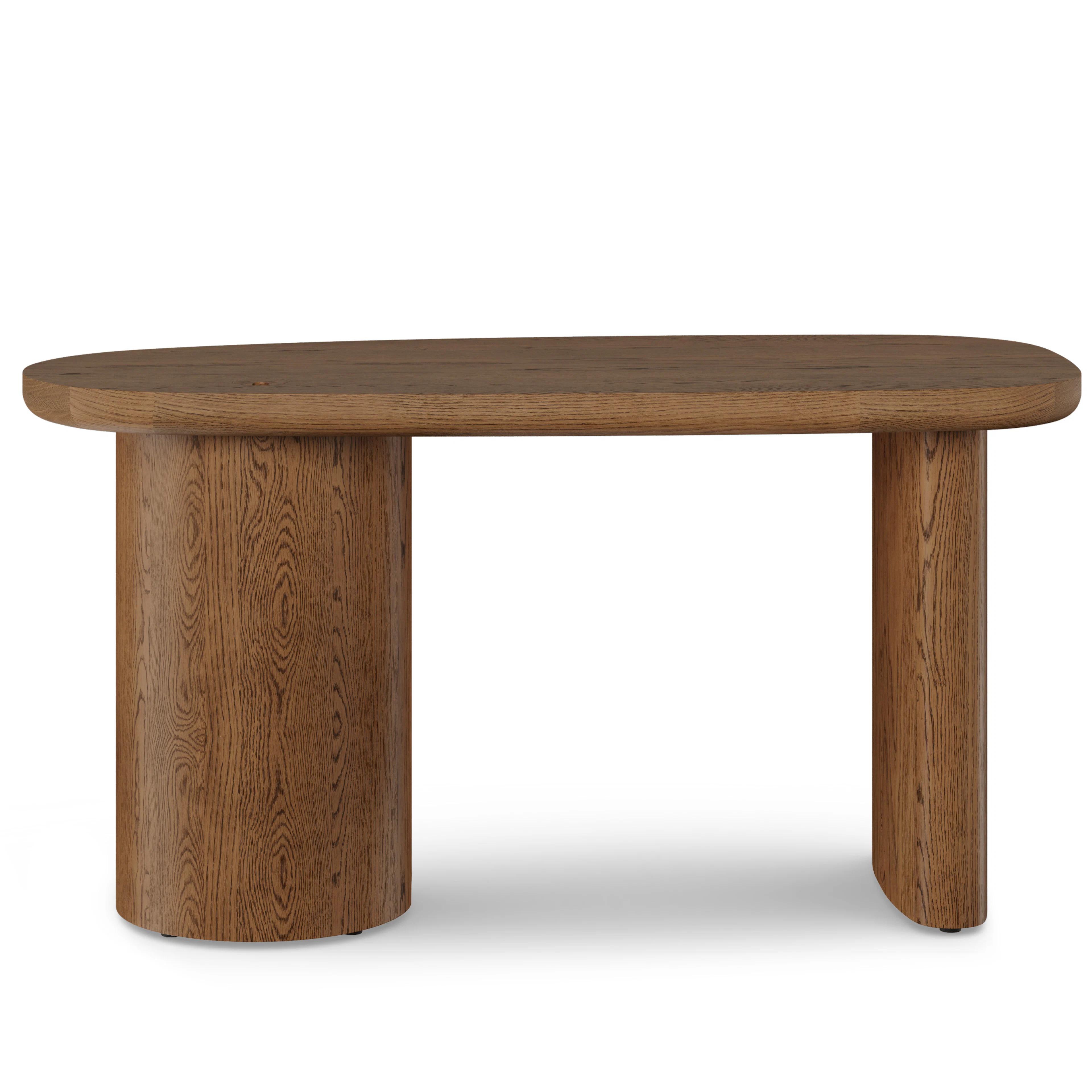 Baarlo 58.5" Desk - Smoked Oak | Article