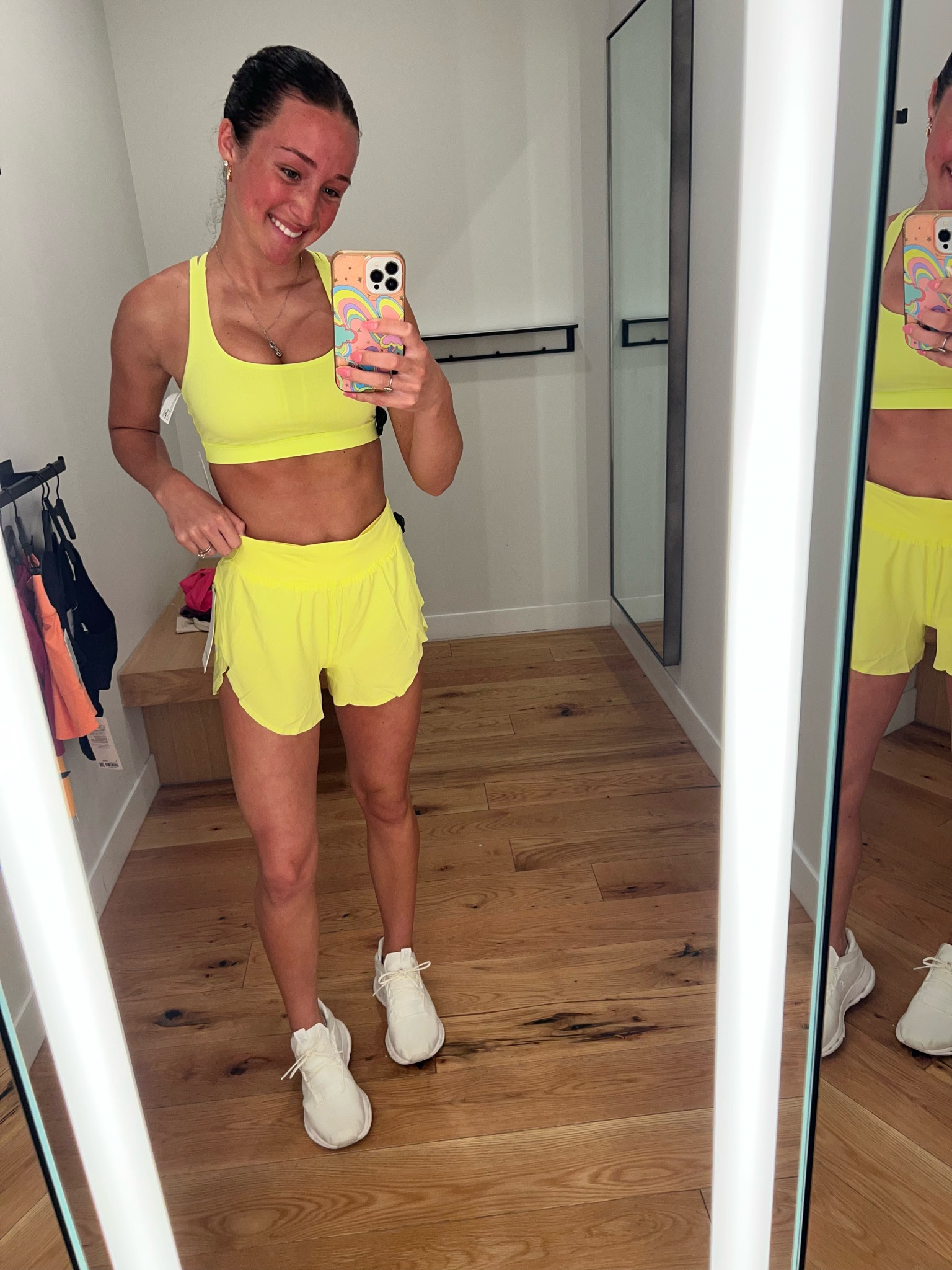 the best shorts for running/working out with a matching bra for the cutest set, thank me later 😘 

#LTKFind #LTKcurves #LTKfit