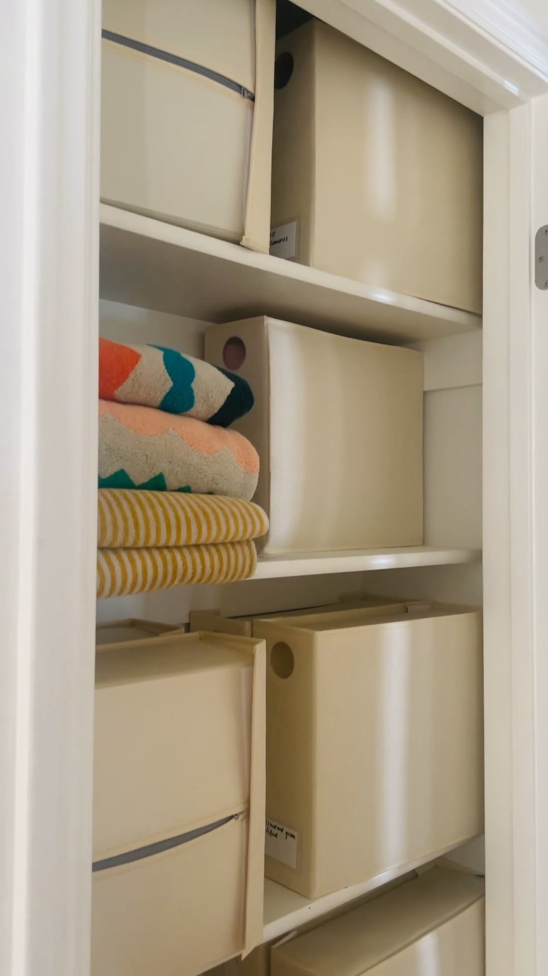 Organizing my linen closet! 

#LTKHome