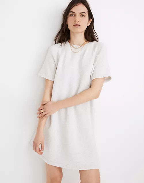 MWL Airyterry Sweatshirt Tee Dress | Madewell