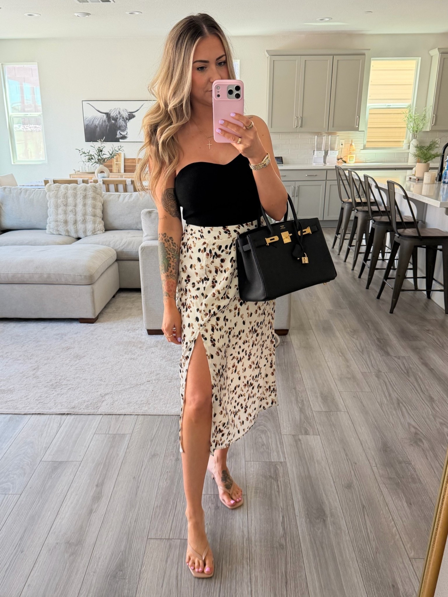 The tube top is giving major luxe vibes! I’m wearing a size small in the top and skirt.

#LTKgrwm #LTKootd #LTKdayinmylife